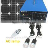 1218 PORTABLE SOLAR LIGHTING SYSTEM WITH DC&AC OUTPUT thumbnail-1