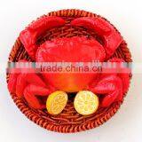 Fashionable Seafood Red Crab Resin Fridge Magnet Souvenir thumbnail-2