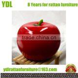 YDL Apple Pu Leather Home Living Room Stool Ottoman thumbnail-1