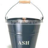 Outdoor Metal Coal Bucket With Lid