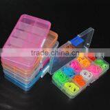 10 Slots Clear Plastic DIY Divider Container Box Electronic Components Storage Box thumbnail-2