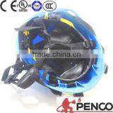 Fire Fighting Black Helmet Safe Wearing Fireman Workers Use Driving Head Protected thumbnail-4