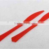 8.5" PS Black, Red or Clear Disposable Plastic Serving Fork thumbnail-4