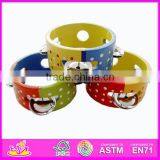 Hot Sale High Quality Drum Kit, Wooden Musical Instruments Drum Kit, Fashion Style Musical Drum Kit WJ278437 thumbnail-5
