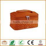 Two Step Cosmetic Case Orange thumbnail-1