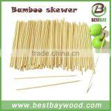 5.0x300mm Round Strong Smooth Bamboo Skewers thumbnail-1