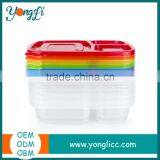 Food Grade 3 Compartment PP Bento Lunch Box Container thumbnail-3