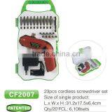 4.8V Rechargeable Cordless Drill Screwdriver Bit Set With GS CE Certificate thumbnail-1