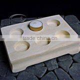 STONE CANDLE HOLDER thumbnail-1
