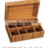 Bamboo Storage Box of Tea thumbnail-1