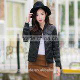 Wholesale 100% Cotton Sateen Custom Embroidered Winter Bomber Jacket thumbnail-5