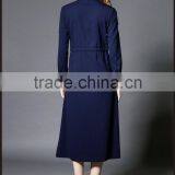 Fashion Mature Women Casual Dresses Clothes Long Sleeve Women Dresses Big Women Dresses thumbnail-3