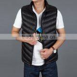 Most Popular Winter Orange Down Vest Winter Jacket Cheapest Price Winter Vest thumbnail-3