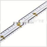 2017 China 12"*0.5" Straight Rigid Plastic Inch Patchwork Ruler for Fashion Design#KPR12005