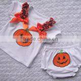 Lovely Pop Halloween Pumpkin Child Clothing
