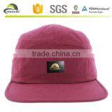 5-panel Cap With Leather Label, 5 Panel Hat Wholesale Hats Cap thumbnail-1