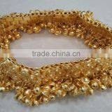 GOLD GYPSY Bells ANKLET PAYAL Foot Chain Bracelet thumbnail-2