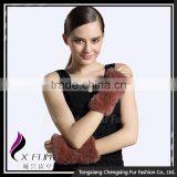 CX-A-08G 2016 Winter Fashion Women Mink Fur Leather Gloves thumbnail-2