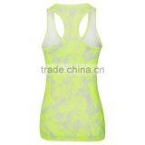Classical Design Active Watercolour Print Vest Top Tank thumbnail-4