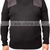 Wholesale Top Quality Mens Pullover Sweater Custom Military Uniform thumbnail-3
