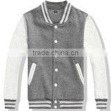 Wholesale Men Winter Jacket Promotional Plain Stand Collar Jackets With no Hood thumbnail-2