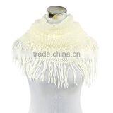 New Fashion Womens Long Hollow Out Tube Knitted Crochet Scarf Satin 8062 thumbnail-4