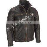 High Quality Leather Jacket, Men's Casual Jacket thumbnail-1