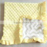 Grey WhiteChevron Minky Blanket Minky Baby Blanket Floor Blanket, Nap Blanket, Crib Blanket, Car Blanket Stroller Blanket thumbnail-1