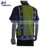 Flashing LED Lighted Reflective Safety Vest thumbnail-6