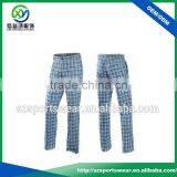 Top Quality Plaid Men Golf Long Pant , Sublimation Golf Trouser thumbnail-1