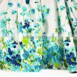 Latest Summer Custom Designs Flower Printing Net Fomal Kids Dresses thumbnail-5