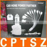 Car Home Power Partner 10 in 1 USB Charging Cable,car Charger,home Charger thumbnail-1