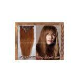 100% Finest Quality Human Clip in Hair Extensions 10''-30'' thumbnail-1