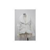 Faux fur coat, fake fur jacket, artificial fur garment AR-8018