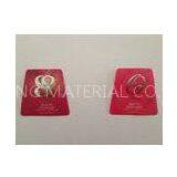 PE Plastic Cosmetic Product Labels / Matte Laminated Labels For Souvenir