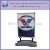 hot sale advertising poster stand with base