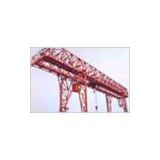 Double girder gantry crane with hook for project