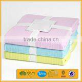 Printed 100 % Organic Bamboo Rayon Baby Swaddle Blanket thumbnail-1