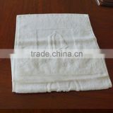 Wholesale jacquard hotel customized 100% cotton face towels