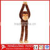 Cute Plush Stuffed Long Arms and Legs Brown Monkey Toy thumbnail-3