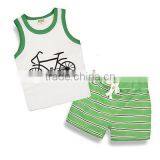 Kids Baby Boys Outfits Set Tops Vest +Shorts Pants Summer 2PCS Clothes