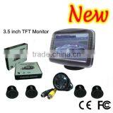 Mr.Ice Online Original Factory 3.5 Inch TFT Monitor Parking Sensor System Car Security Camera Car