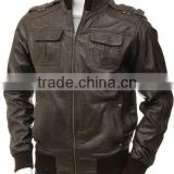 Men's Brown Leather Jacket