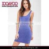 Women Stretchy Spaghetti Strap Mini Dress Womens Long Tank Top thumbnail-1