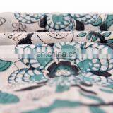 Indian 2017 Hand Block Print Fabric By Meter Floral Sanganeri Fabric For Garments Ethnic Throw Cloth thumbnail-4