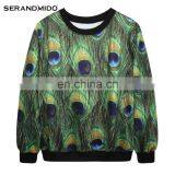 Women 3d Peacock Feathers Print Cheap China Wholesale Clothing thumbnail-1