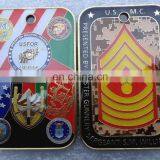 Soft Enamel Carfts Technique and Metal Souvenir Large Custom Metal Coins, Square Metal Coins
