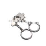 Couple Design Heart Shape Metal Lover Keychain thumbnail-2