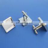 Promotional Blank Logo Rectangle Shape Cufflinks thumbnail-2