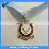 Metal Antique Silver Award Medal With Custom Logo thumbnail-4